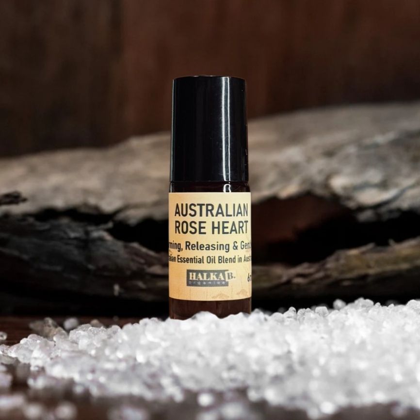 Australian Rose Heart Roll On Essential Oil Blend