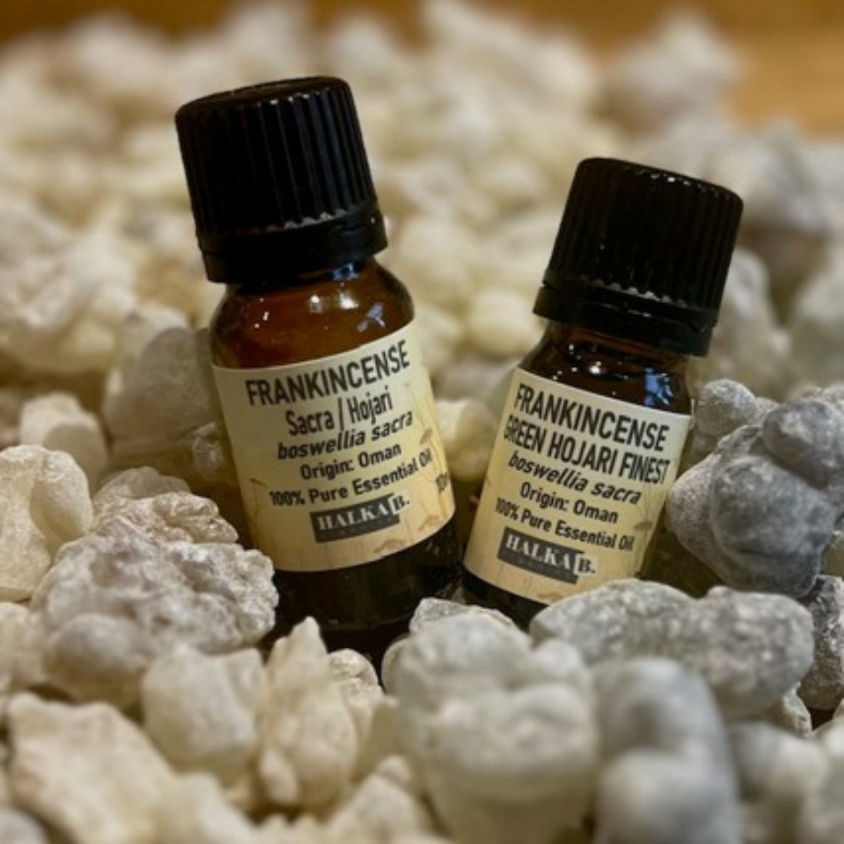 Frankincense GREEN Hojari Essential Oil Boswellia Sacra FINEST rare oil