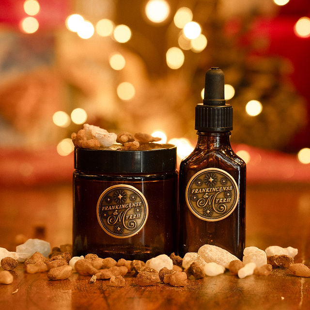 Frankincense & Myrrh Warm Sensual THANK YOU BODY Combo A gift in the true spirit of Christmas (NO GOLD)