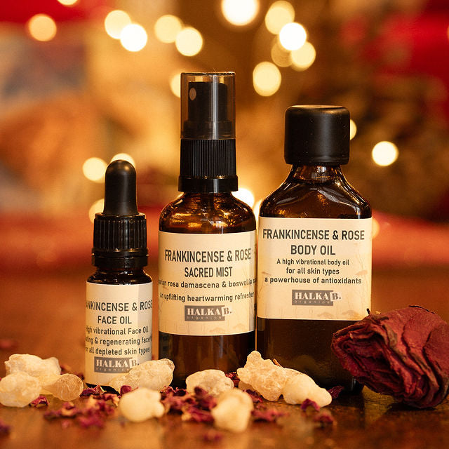 Frankincense & Rose Heavenly Body Self Care Trio