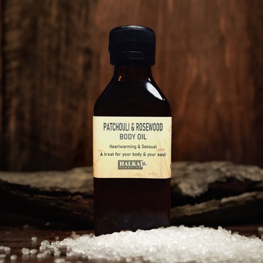 Patchouli & Rosewood Body Oil