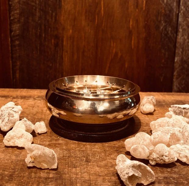 Frankincense, Myrrh & Incense Resin Charcoal Burner