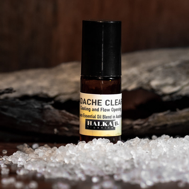 Headache Aid Roll On Essential Oil Blend