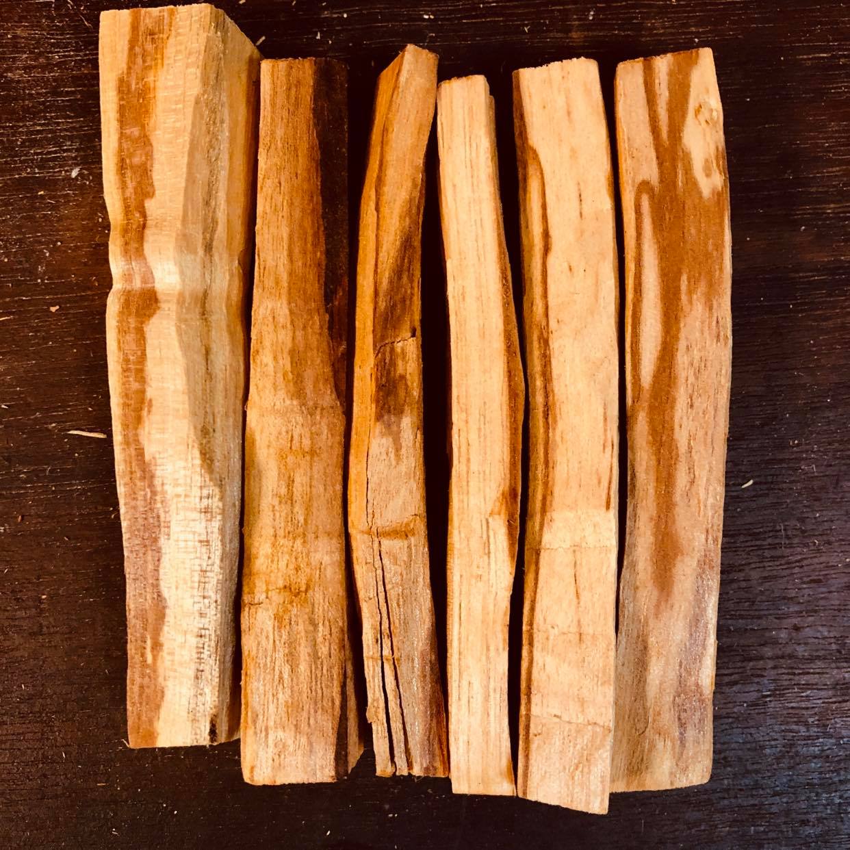 Palo Santo Wood Sticks ~Pack of 10 ~ Ethically sourced I – Crystal Serenity