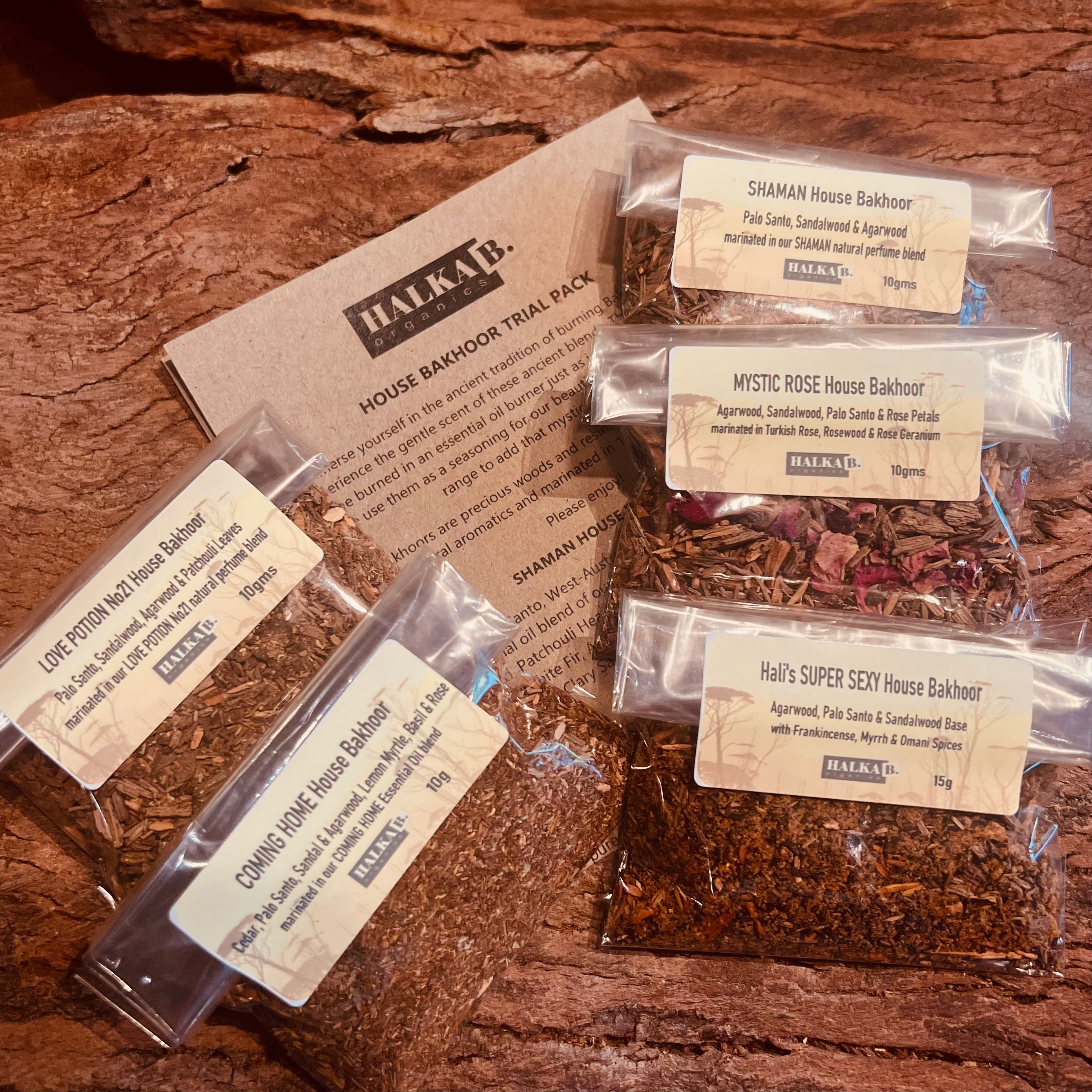 House Bakhoor Blends Trial Pack