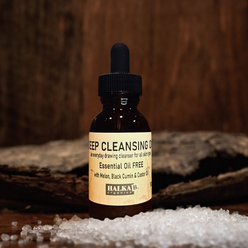 Face Cleansing Oil - deep cleanser - essential oil FREE