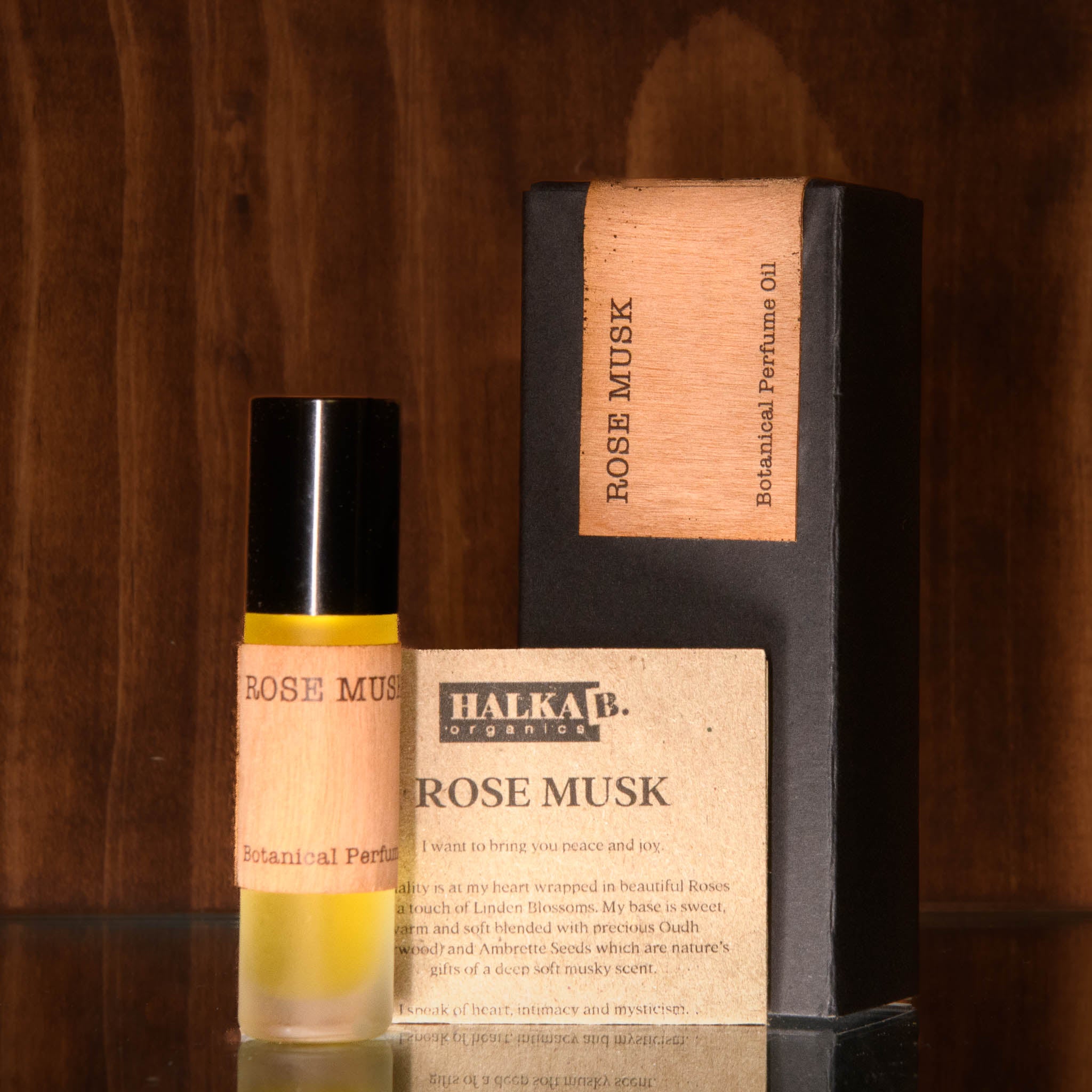 Rose Musk Natural Perfume Oil