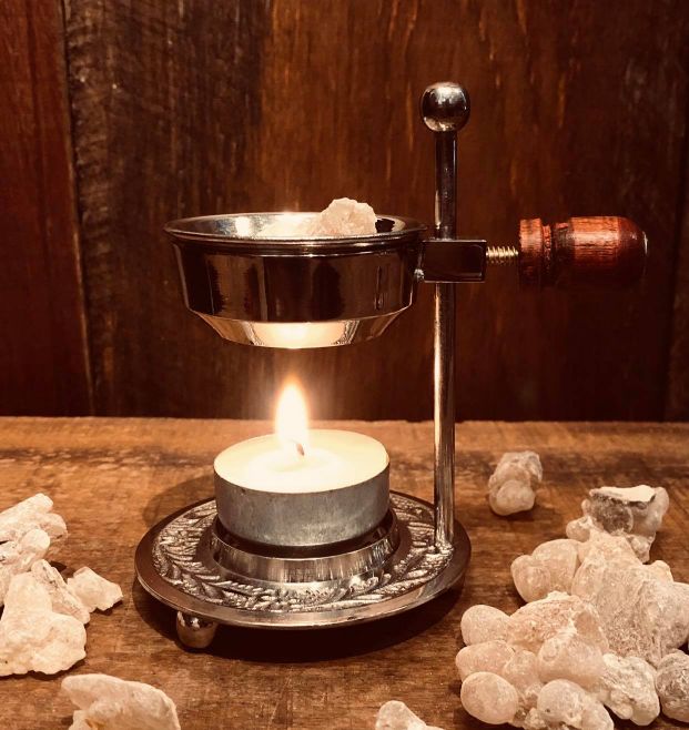 Frankincense Myrrh Resin Candle Burner