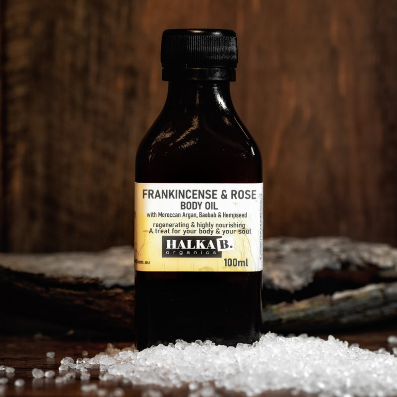 Frankincense & Rose Body Oil