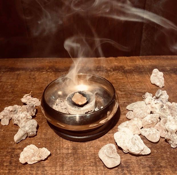 Frankincense, Myrrh & Incense Resin Charcoal Burner