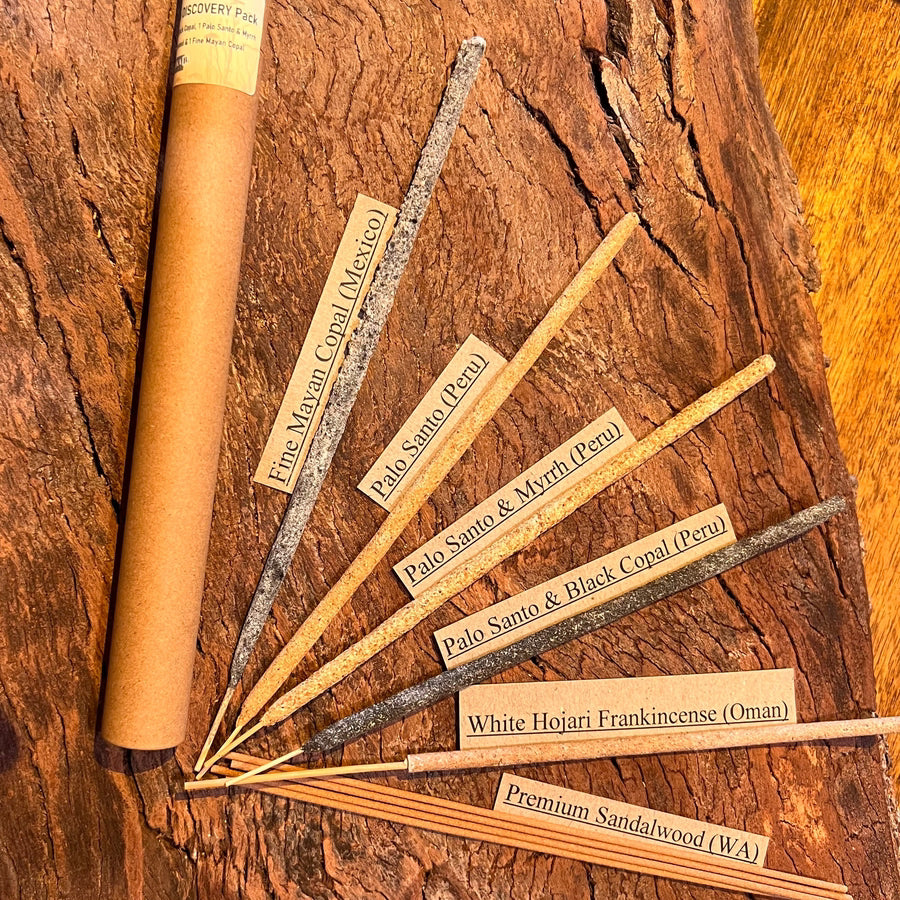 Natural Incense Sticks DISCOVERY Pack