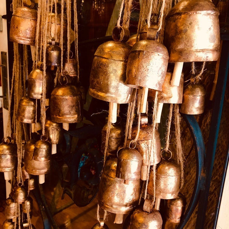 Beautifully handcrafted metal bells