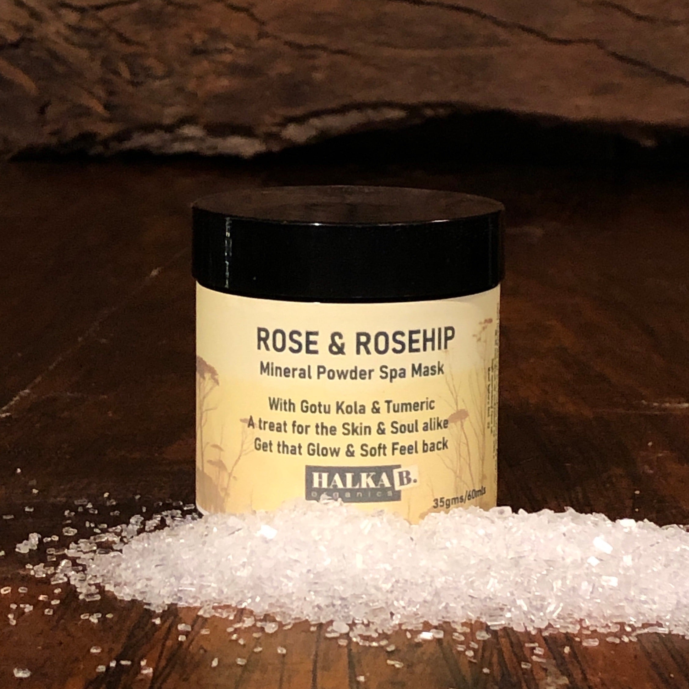 Rose & Rosehip Powder Mask Get that glow and soft feel back for normal to dry skin